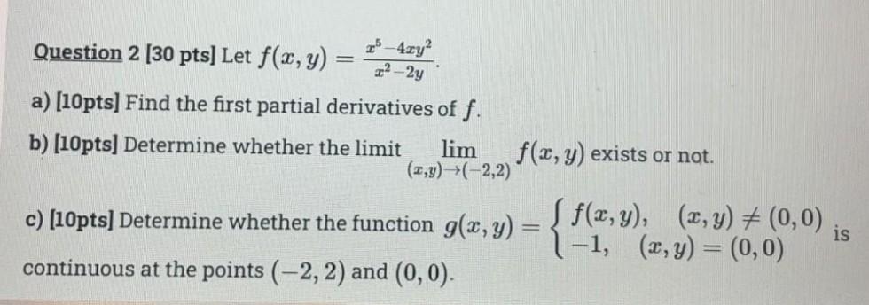 Please Solve This Question 1