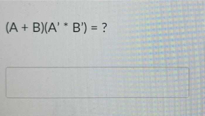 A B A B 1