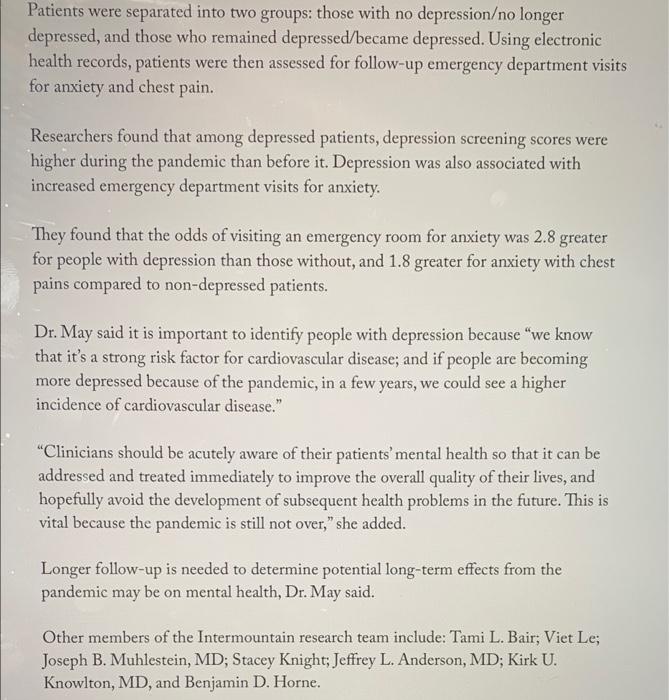 Valuations Mambleu S At Higher Heart Disease Risk New Intermountain Study Findset 1 What Is The Main Message Of This Ar 3