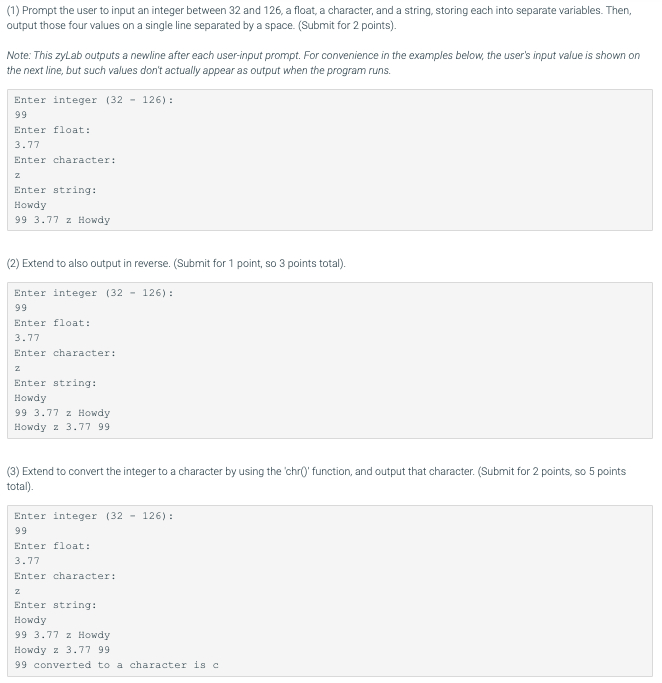 What S Wrong With My Code Python Fixme 1 Finish Reading Other Items Into Variables Then Output The Four Values On 1