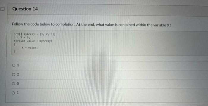 Question 11 An Ordered Arrangement Of Data Within One Variable Is Known As O An Object O A Variable O An Orderly Tes 3