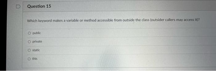 Question 11 An Ordered Arrangement Of Data Within One Variable Is Known As O An Object O A Variable O An Orderly Tes 4