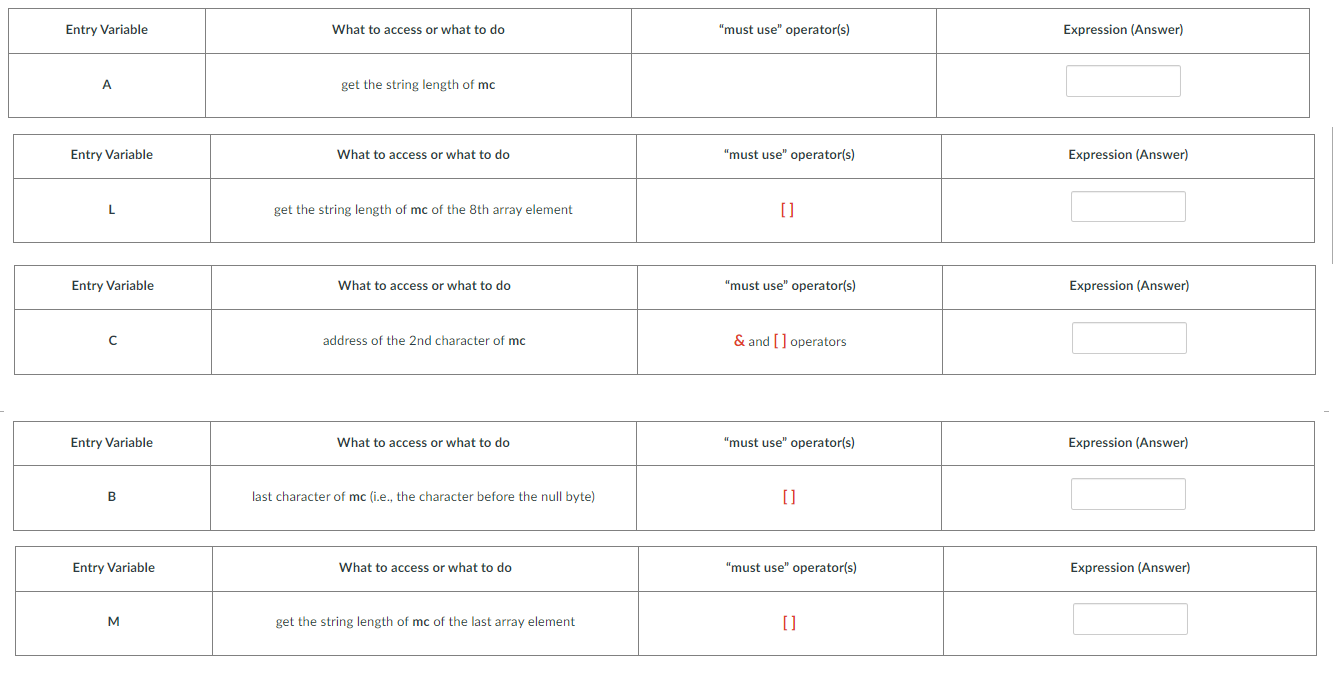 C Assume The Following A Is A Structure Variable With Members Ma Mb And Mc Members Ma And Mb Are Integers Member 2