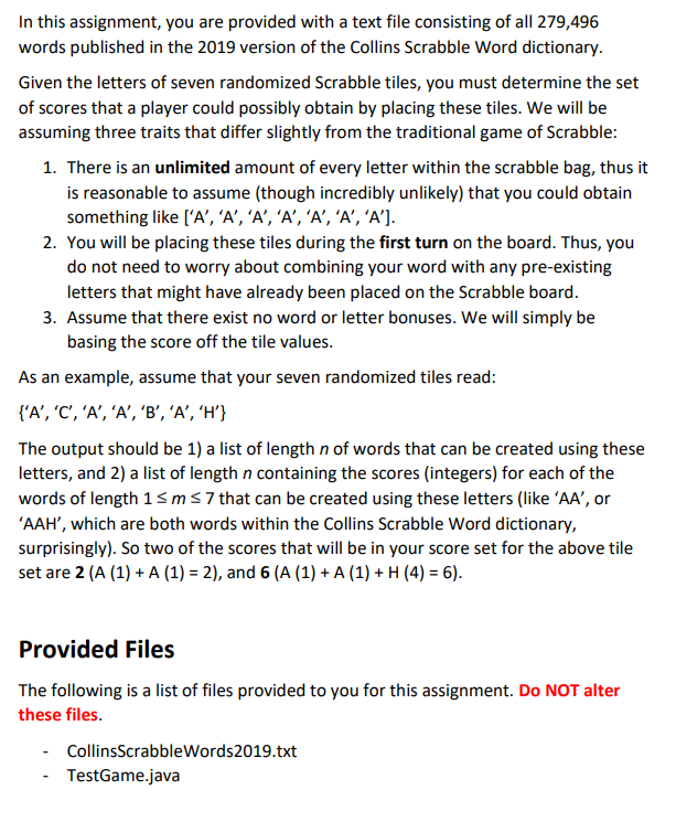 Java Problem Please Read The Instructions Carefully To Make Sure That All Conditions Are Met I Ve Finished The Codes 1