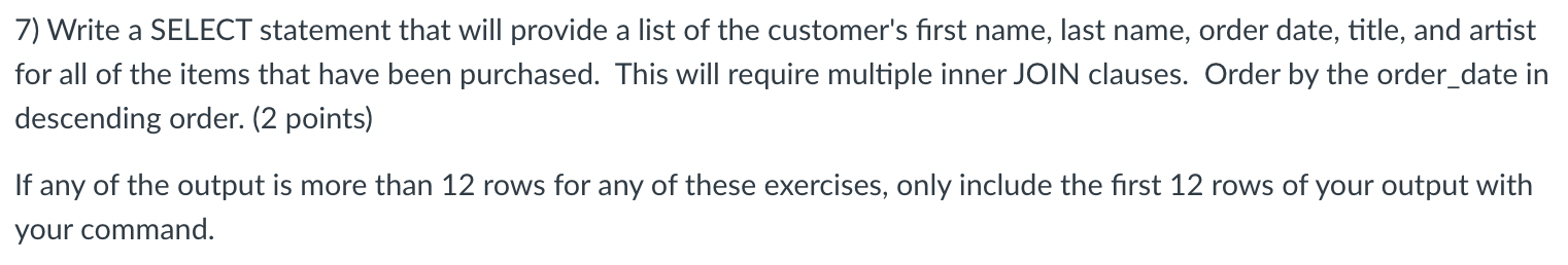 Sql Question 1
