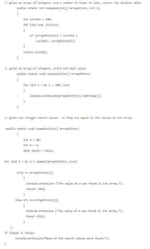 Just Need Help Based On The Description Below Thank You The Following Pseudocode Represents Three Modules Of Code That 1