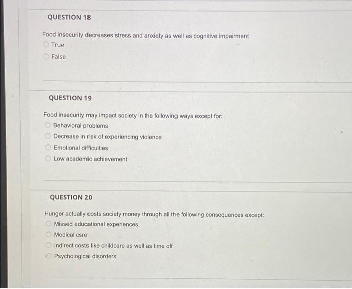 What Was The Most Important You Learned About The Topic Of Food And Housing And How It Impacts Health In General For Th 7