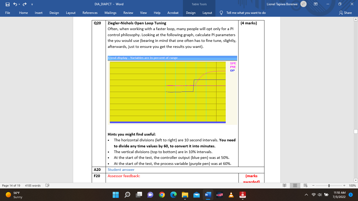 852 File Home Insert Design Page 14 Of 19 4185 Words 56 F Sunny Q Layout Dia Diapct Word References Q20 A20 F20 Maili 1