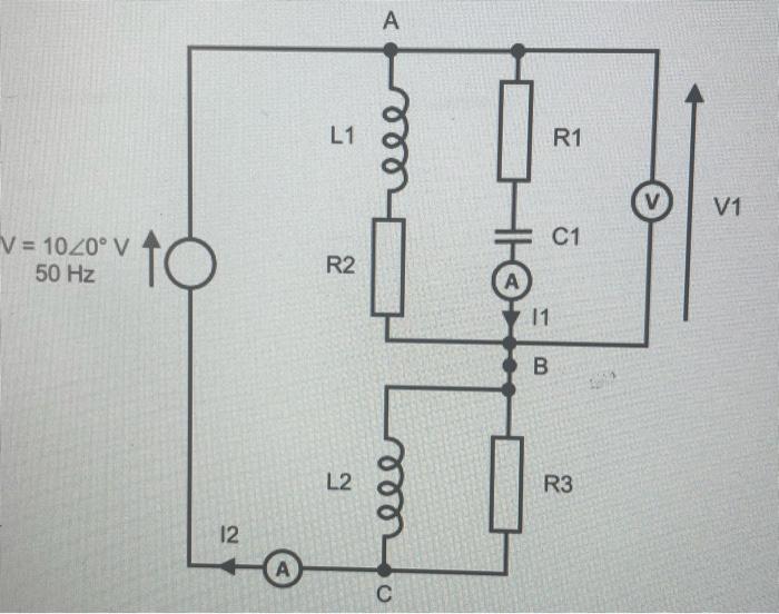 V 10 0 V 50 Hz 12 A L1 R2 L2 A Res C Ho R1 C1 11 B 2222 R3 V1 B For R1 Impedance For R2 Impedance 3 7626 For 3