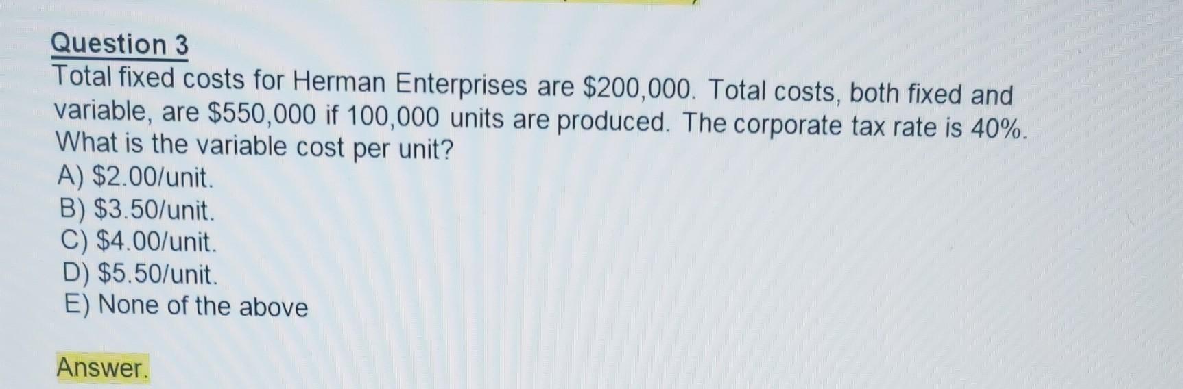 Answer Please 1