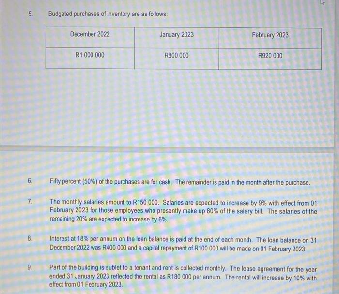 Section A Answer All The Questions In This Section Question 1 Use The Information Provided To Answer The Questions 1 1 8