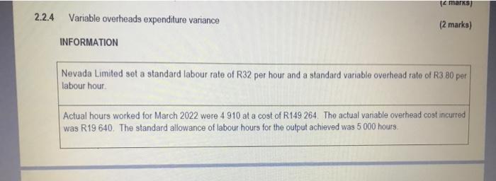 Answer The Questions From The Information Provided 2 1 Use The Information Given Below To Prepare The Income Statement 4