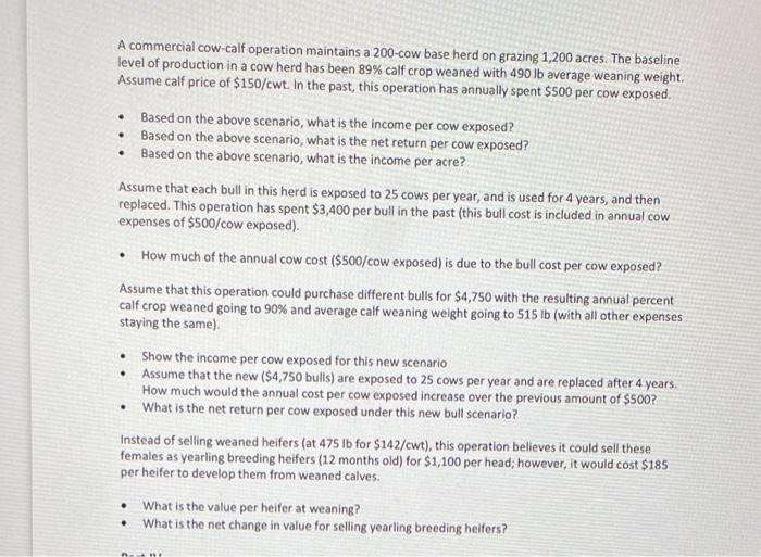 Part Iii Questions 13 20 Pertain This This Scenario And The Individual Questions Walk You Through The Individual Steps 2