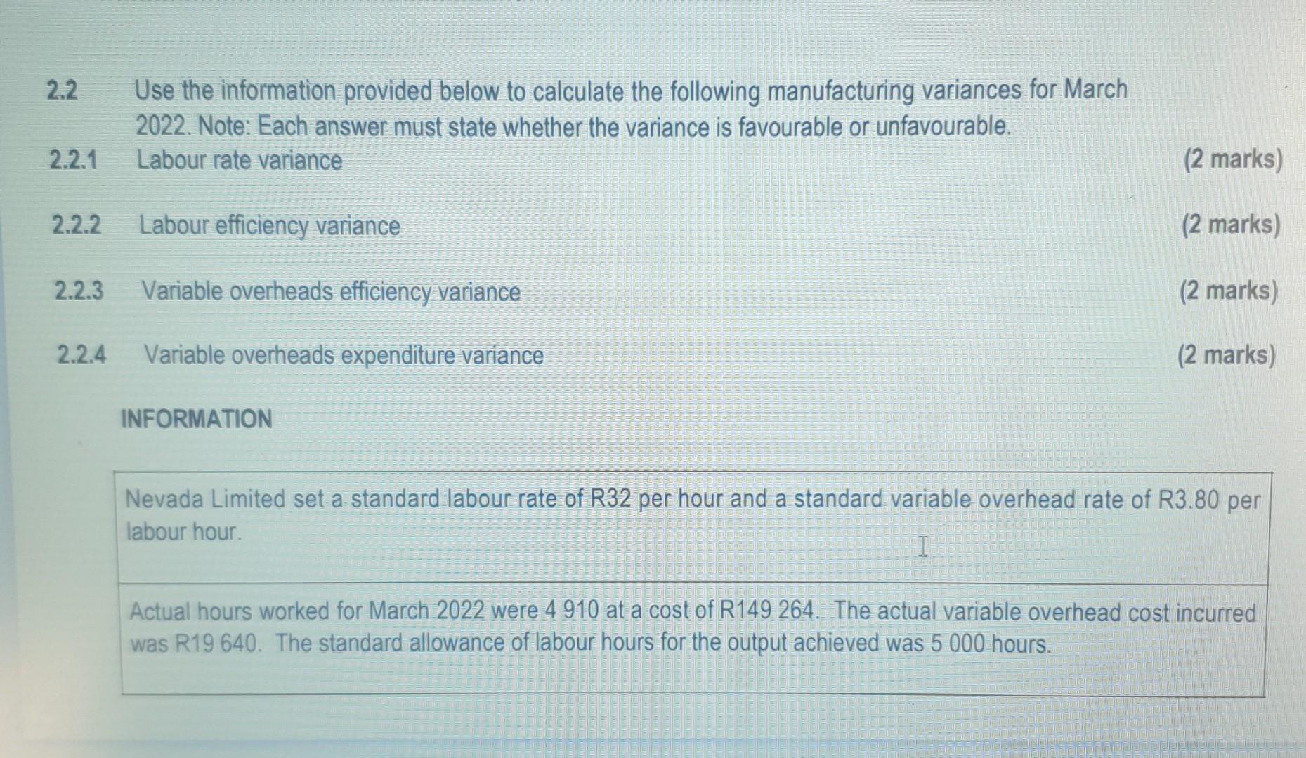 Question 2 Answer The Questions From The Information Provided 2 1 Use The Information Given Below To Prepare The Income 3