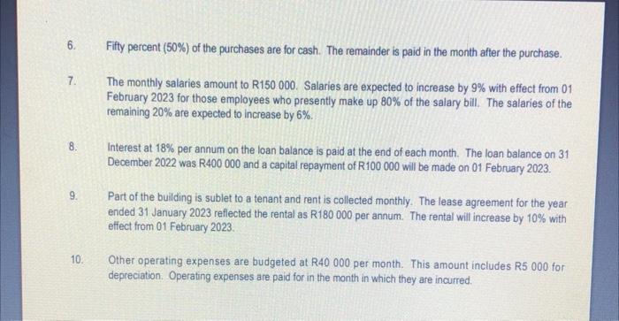 4 1 Debtors Collection Schedule 4 Marks 4 2 Cash Budget 16 Marks 2