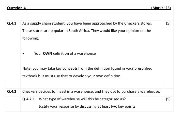Question 3 Read The Questions Below And Provide An Answer Marks 25 Q 3 1 Considering The Amount Of Corruption Misapp 2