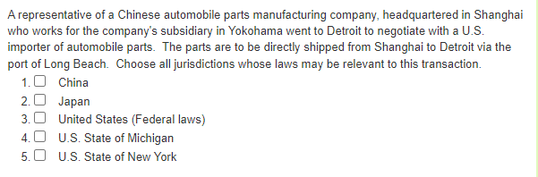 A Representative Of A Chinese Automobile Parts Manufacturing Company Headquartered In Shanghai Who Works For The Compan 1
