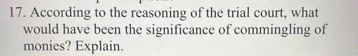 5 Who Served As The Original Trier Of Fact In This Case Explain The Meaning Of Trier Of Fact Which Previous Courts 2