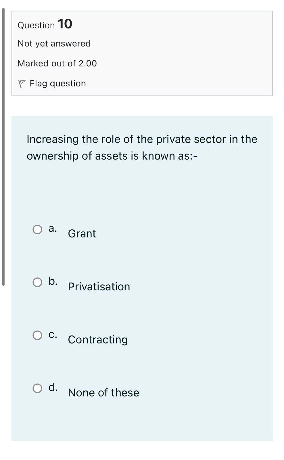Choose The Correct Answer Without Explanation 1
