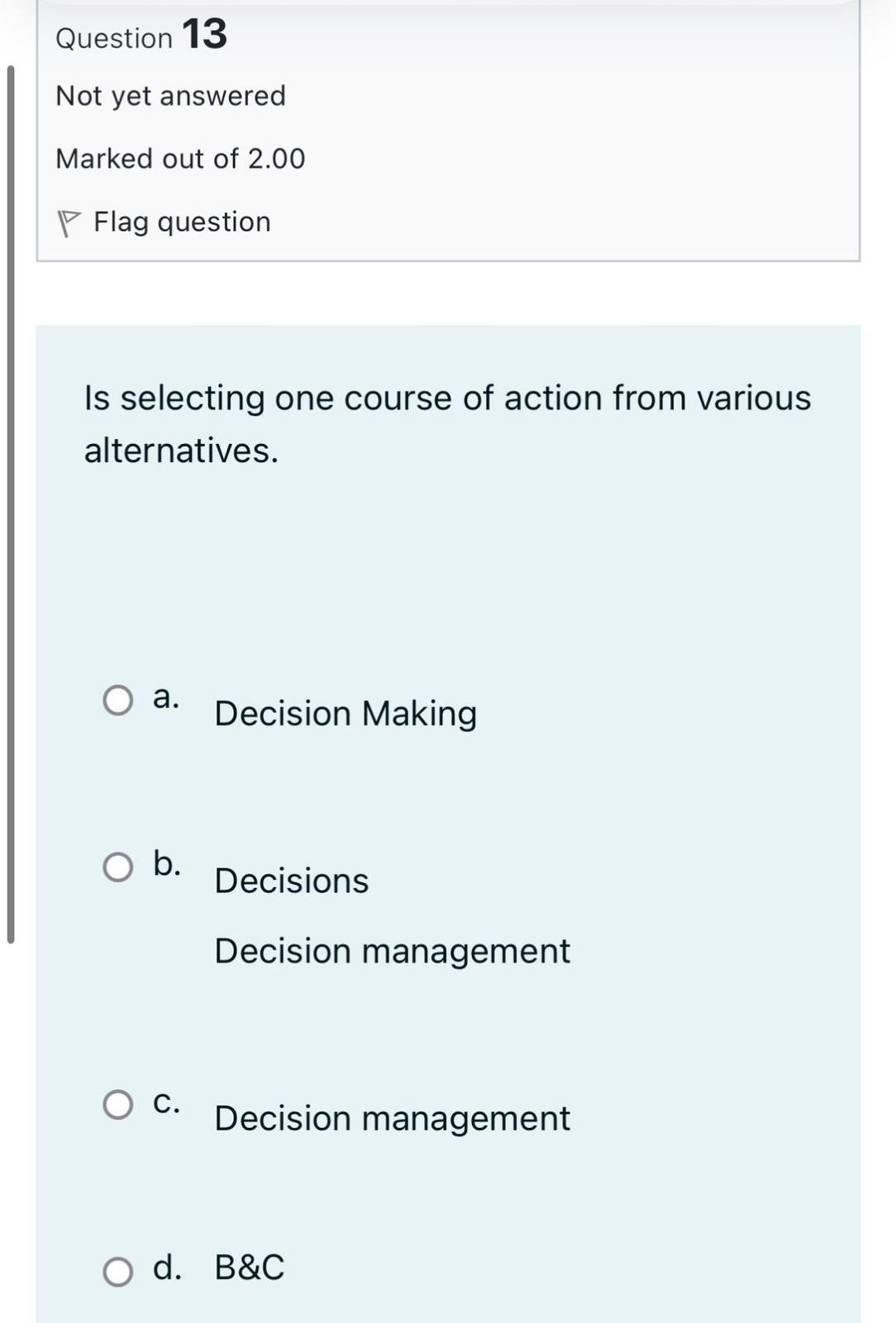 Choose The Correct Answer Without Explanation 4