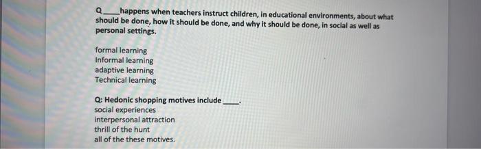 Happens When Teachers Instruct Children In Educational Environments About What Should Be Done How It Should Be Done 1