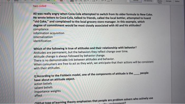 E Two Sided Ali Was Really Angry When Coca Cola Attempted To Switch From Its Older Formula To New Coke He Wrote Letters 1