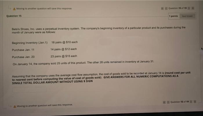 Click Submit To Complete This Assessment Question 19 Save And Subme Question 19 Of 19 Click Submit To Complete This A 3
