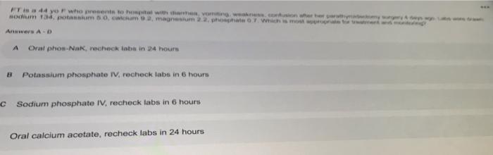 Which Is Correct Concerning The Management Of Erectile Dysfunction Currently Selected B A A Trial Of 2 Doses Of Phosp 3
