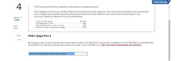 9 09 Porns Book Prive The Following Information Applies To The Questions Displayed Below At The Beginning Of The Year 3