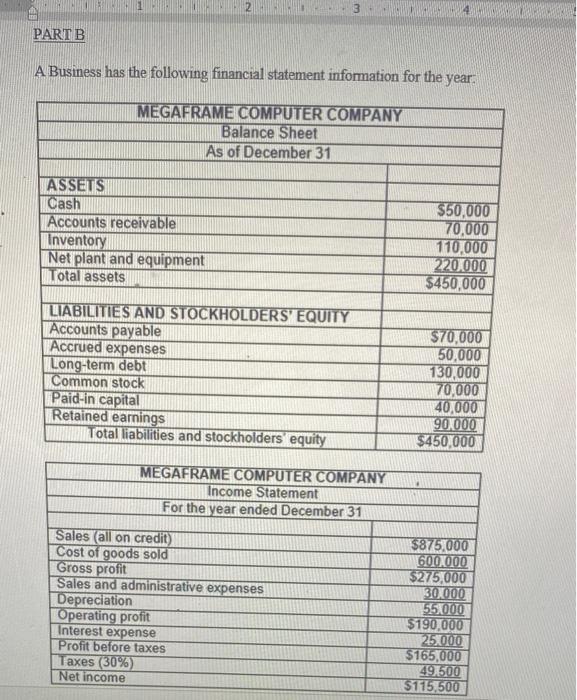 Mailings Review View Help Eeeeet E Paragraph 1 Sales Cost Of Goods Sold Gross Profit From Sales Other Expenses Part A A 2