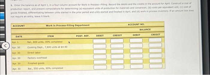 Ebook Print Item Hearty Soup Co Uses A Process Cost System To Record The Costs Of Processing Soup Which Requires The C 2