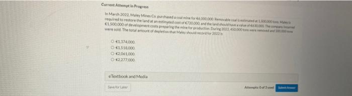 Current Attempt In Progress In March 2022 Maley Mines Co Purchased A Coal Mine For 46 000 000 Removable Calented At 100 1
