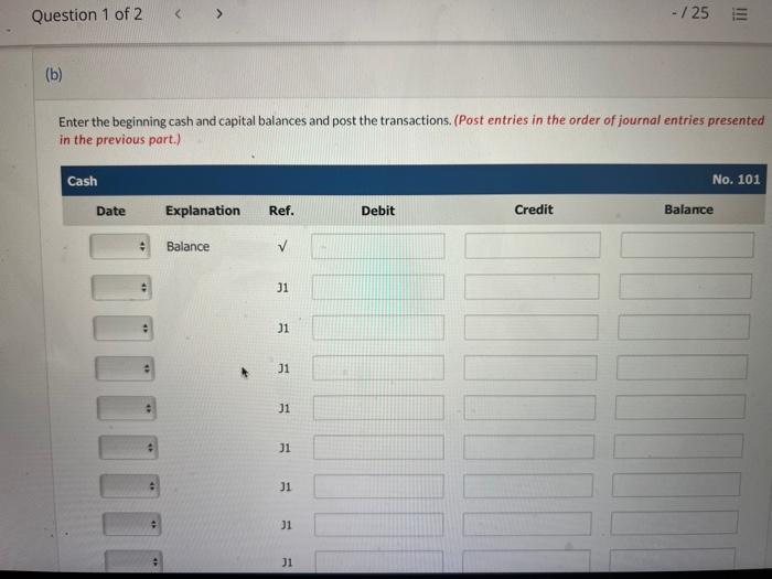 Question 1 Of 2 May 1 2 Sunland Hardware Store Completed The Following Merchandising Transactions In The Month Of May A 7