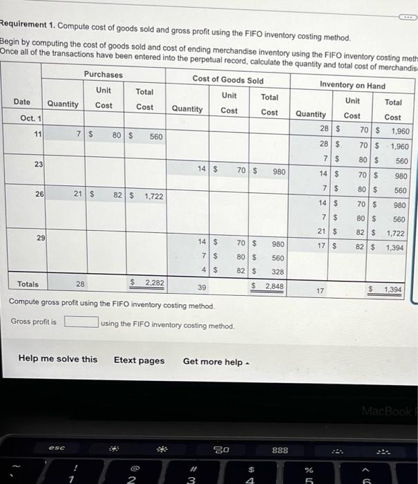 Pab Assume That J Tre Store Completed The Following Perpetual Inventory Transactions For A Ne Of Tree Read The Reta Cap 2
