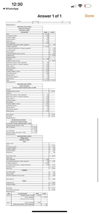 X 4 29 Acct 301 Trial Balances Proje 652 Computer Les Exper 655 Adverting Exp 676 M Expense 677 Miscelane Expenses 68 12