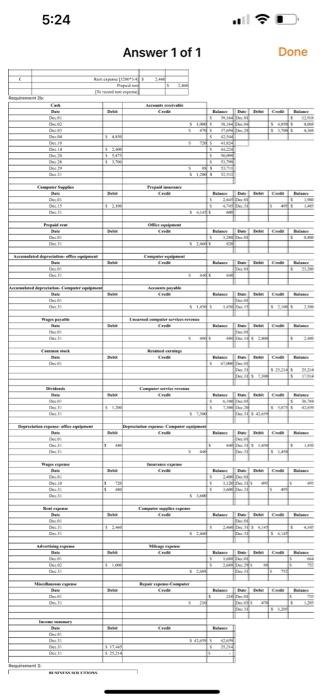 X 4 29 Acct 301 Trial Balances Proje 652 Computer Les Exper 655 Adverting Exp 676 M Expense 677 Miscelane Expenses 68 18
