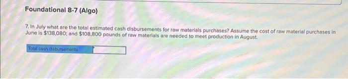 1 Required Information The Foundational 15 Algo Lo8 2 Lo8 3 Lo8 4 Lo8 5 Lo8 7 Lo8 9 L08 10 The Following Info 7