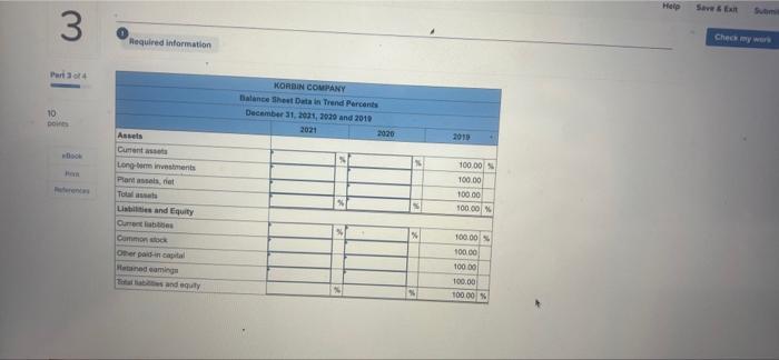 Part 2 Of 4 10 Points Print References And Equity Sales Cost Of Goods Sold Gross Profit Selling Expenses 2 Complete The 2