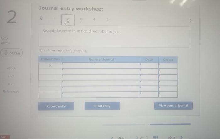 2 25 02 14 00 Custom Cabinetry Has One Job In Process Job 120 Os Of June 30 At That Time Its Job Cost Sheet Reports 3