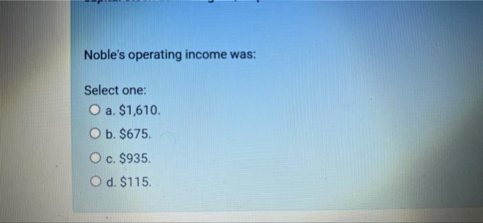 Shown Below Are Selected Data From The Financial Statements Of Noble Computers Dollar Amounts Are In Millions Except 2