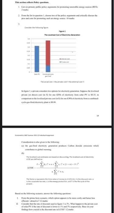 This Section Reflects Policy Questions 1 Li 3 Primary Public Policy Arguments For Pingwa 2 From The List In Question 1