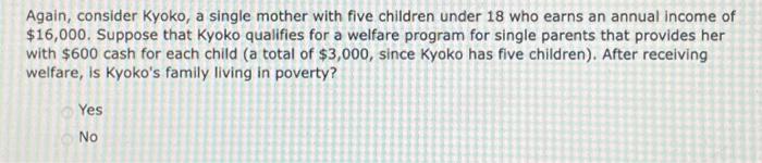 4 Understanding The U S Poverty Line The Following Table Shows The U S Poverty Thresholds For 2016 By Size Of Family 2