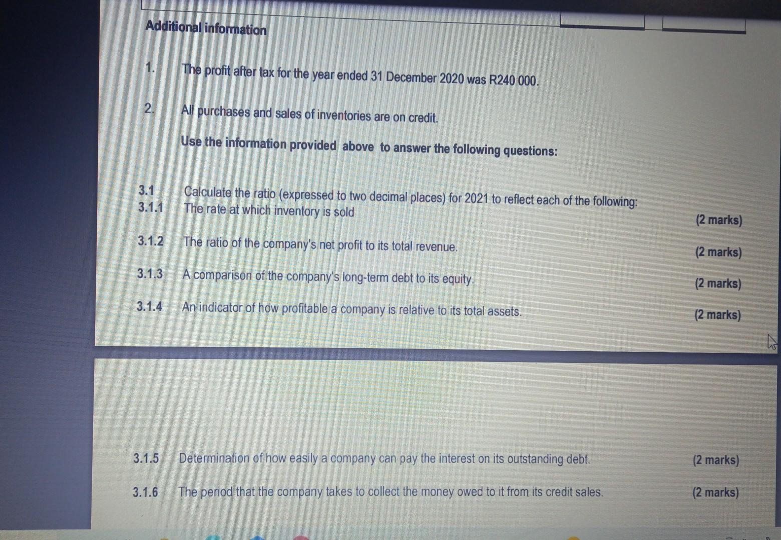 Question 3 Information 1 100 S Read The Information Below And Answer The Following Questions The Extracts Of The Fi 4