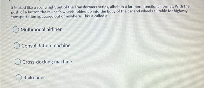It Looked Like A Scene Right Out Of The Transformers Series Albeit In A Far More Functional Format With The Push Of A 1