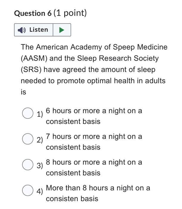 Question 1 1 Point 1 Listen According To The Mayo Clinic Website Laughter Has The Following Long Term Benefits O 4