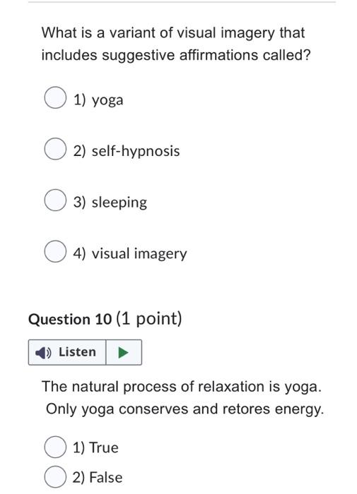 Question 1 1 Point 1 Listen According To The Mayo Clinic Website Laughter Has The Following Long Term Benefits O 7