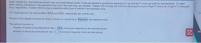 Green Vehicle Inc Manufactures Electric Cars And Small Delivery Trucks It Has Just Opened A New Factory Where The C1 1