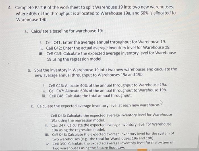 Totals Average Turnover Part A Part B 4 230 491 832 799 258 Warehouse 13 21 24 Total Sales For Warehouses 13 21 2