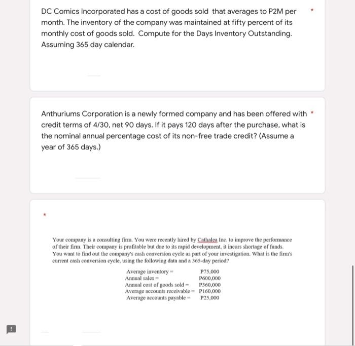Problem Solving Computations Please Attach Your Solutions Submit In This Form No Changing Of Answers Please Make Sure 2