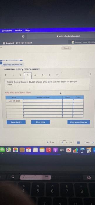 Question 3 Ch 10 Hw Connect Ezto Mheducation Com Problem 10 6a Part 1 Saved Major League Apparel Has Two Classes Of St 4